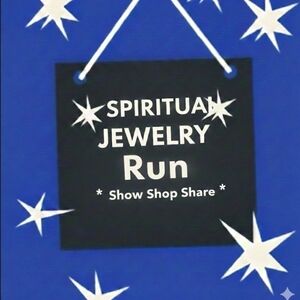 Spiritual Jewelry Run Sign